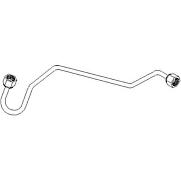 Aftermarket No3 Cylinder Injection Line Fits Massey Ferguson 20 40 135 Tractors 3638625M91 - main
